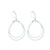 Rhodium Plated Earrings