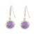 Rhodium Plated Earrings