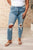 Frankie High Waist Distressed Boyfriend Jeans