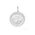 Round St. Christopher Medal Pendant