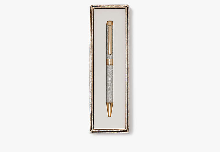 Kate Spade Silver Glitter Ballpoint Pen – Aimaleigh's Boutique