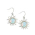 Rhodium Plated Earrings