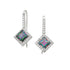 Rhodium Plated Earrings