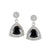 Rhodium Plated Earrings