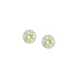 August Rhodium Plated Earrings