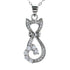 RH 925 CZ Cat Pendant