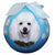 Christmas Dog Shatterproof Ball Ornament