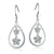 RH 925 Plumeria Earrings