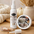 FALL BUNDLE - WHITE PUMPKIN AMBER BODY BUTTER AND HYDRATING LOTION SPRAY WITH PUMPKIN SPICED LATTEL LIP OIL
