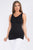 Lady's V or U Neckline Reversible Seamless Tank -One Size