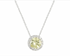 August Rhodium Plated Necklace