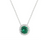 May Rhodium Plated Necklace