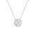 April Rhodium Plated Necklace