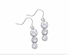 Rhodium Plated Earrings