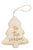 Mud Pie Tree Gold Felt Ornament