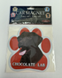 Chocolate Lab Car Magnet