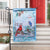 Snow Country Birds Lustre Garden Flag