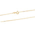 0.8mm Gold Vermeil DC Box 015 Chain