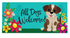 All Dogs Welcome Switch Mat