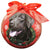 Christmas Dog Shatterproof Ball Ornament