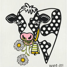 Happy Holstein Swedish Cloth