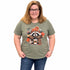 Fall Raccoon Coffee DTF T-Shirt