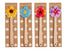 Mud Pie Flower Spatulas