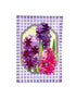Spring Hyacinths House Applique Flag