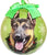 Christmas Dog Shatterproof Ball Ornament