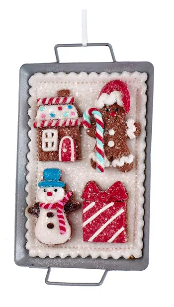 Gingerbread with Metal Pan Ornament