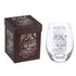 Just Give Me the Wine Stemless Wine Glass With Box, 17 Oz