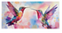 Watercolor Hummingbird Switch Mat