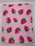 Custom Embroidered Towel -Strawberries