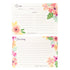 Steel Mill Recipe Card Refills -Mint Floral