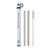 Swig Double Stainless Steel Straw Set -Tall