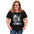 Santa & Reindeer Snowy Walk DTF Christmas Shirt