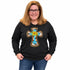 Sunflower & Turquoise Cross Patch Shirt
