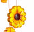 Sunflower Color Changing Solar Mobile