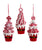Candy Swirl Tree In Santa Bucket Ornaments