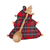 Mudpie Tartan Tree Pot Holder Set