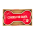 Mud Pie Pet Cookies for Santa Plate