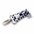 Black and White Cow LippyClip Lip Balm Holder for Chapstick