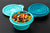 2pc Round Collapsible Food Containers
