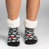 Classic Slipper Socks | Heart Black
