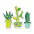 3" Succulent Sticker