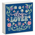 Wood Block 3.75" Square x .955" - Boho Dog Lover
