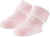 Pink Striped Button Socks