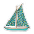 3" Sail Boat Sticker