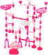 Marble Genius Marble Run Pink Sparkles Starter Set