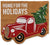 Christmas Truck Doormat